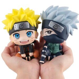 Naruto Uzumaki & Kakashi Hatake Figure Set 2pcs Anime Chibi Collectible
